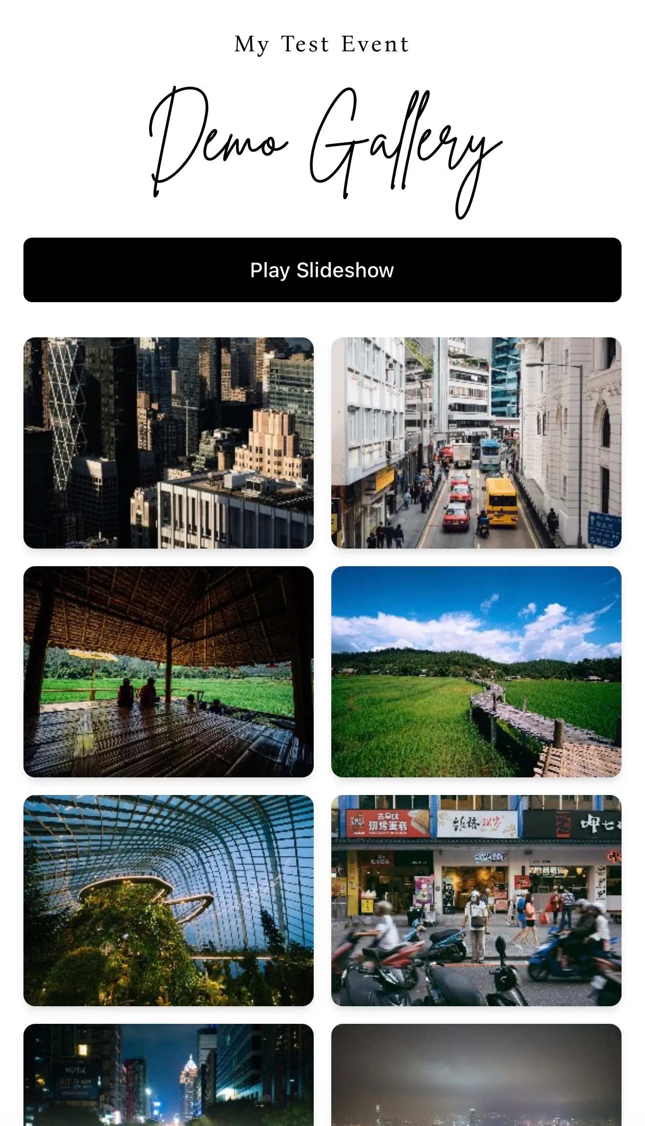 Gallery app screenshot