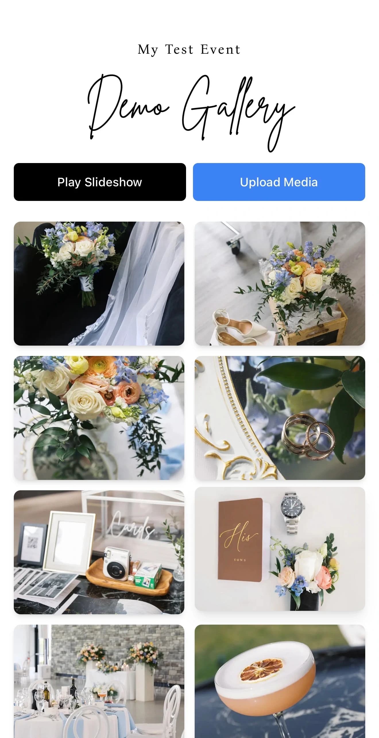 Gallery app screenshot